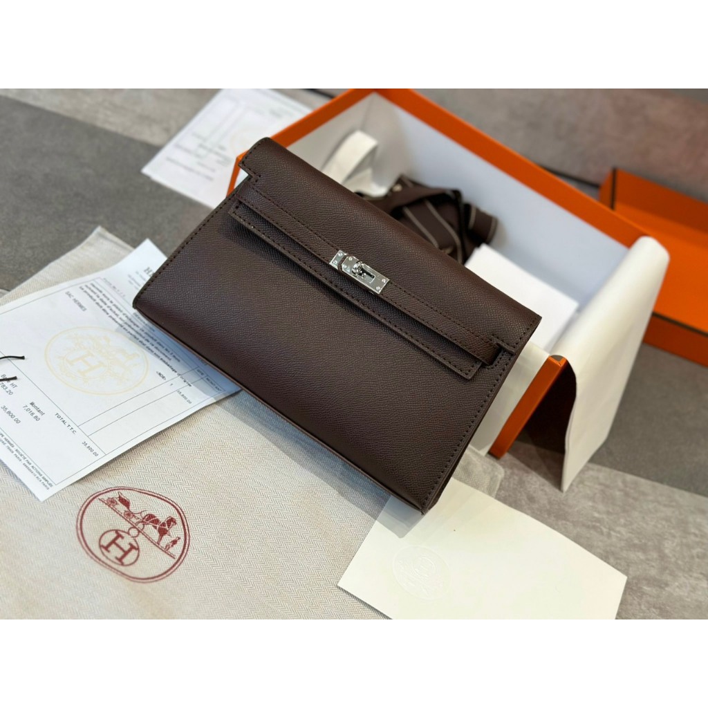 TÚI HERME ELAN SZ25 KHÓA BẠC