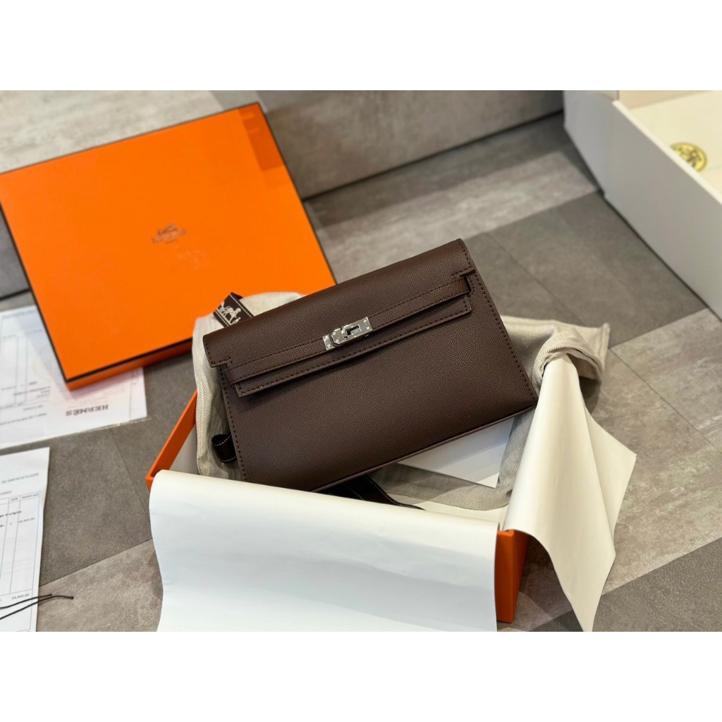 TÚI HERME ELAN SZ25 KHÓA BẠC