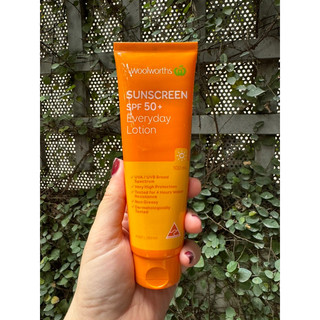 Kem Chống Nắng Woolworths #Suncreen Spf50+ Everyday Lotion - tuýp 100ml