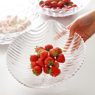 Bát thả hoa, bát để hoa quả thủy tinh 3 chân 23cm
