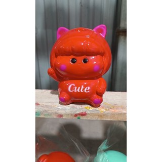 Heo đất tiết kiệm, heo đất làm quà tặng, Decor trang trí hình em bé đáng yêu