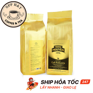 Cà Phê Hạt Số 1 Culi Robusta Trung Nguyên - Loại bịch 1kg