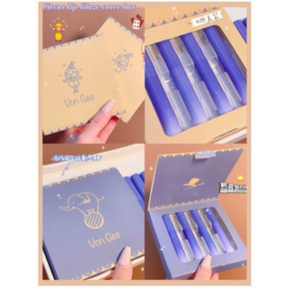 ( Sale) Set 4 son kem lì vongee không hộp