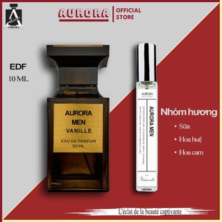 Nước hoa nam AURORA MEN Khoác lên bạn vẻ đẹp và sự tự tin 10ml và 2ml - Dạng Xịt AURORA - OFFICIAL