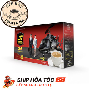 Cà Phê Hòa Tan G7 3in1 - Hộp 21 Gói 16gr Trung Nguyên