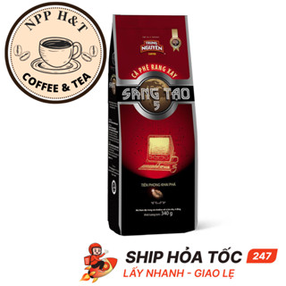 Cà Phê Rang Xay Pha Phin Sáng Tạo 5 Trung Nguyên - Gói 340g .,