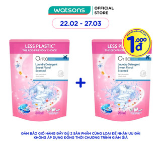 Nước Giặt Orita Hương Hoa Ngọt Ngào Laundry Detergent Sweet Floral 500ml