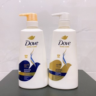 Combo Dầu Gội + Kem Xả Dove Phục Hồi Hư Tổn 410ml ( ThaiLand )