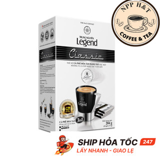 Cà Phê Hòa Tan Legend Classic - Hộp 12 gói/17gr Trung Nguyên