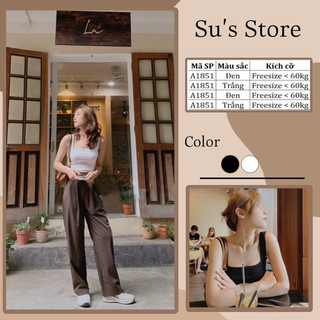 Áo Hai Dây Bản To Croptop A1851 Susstore Top Women