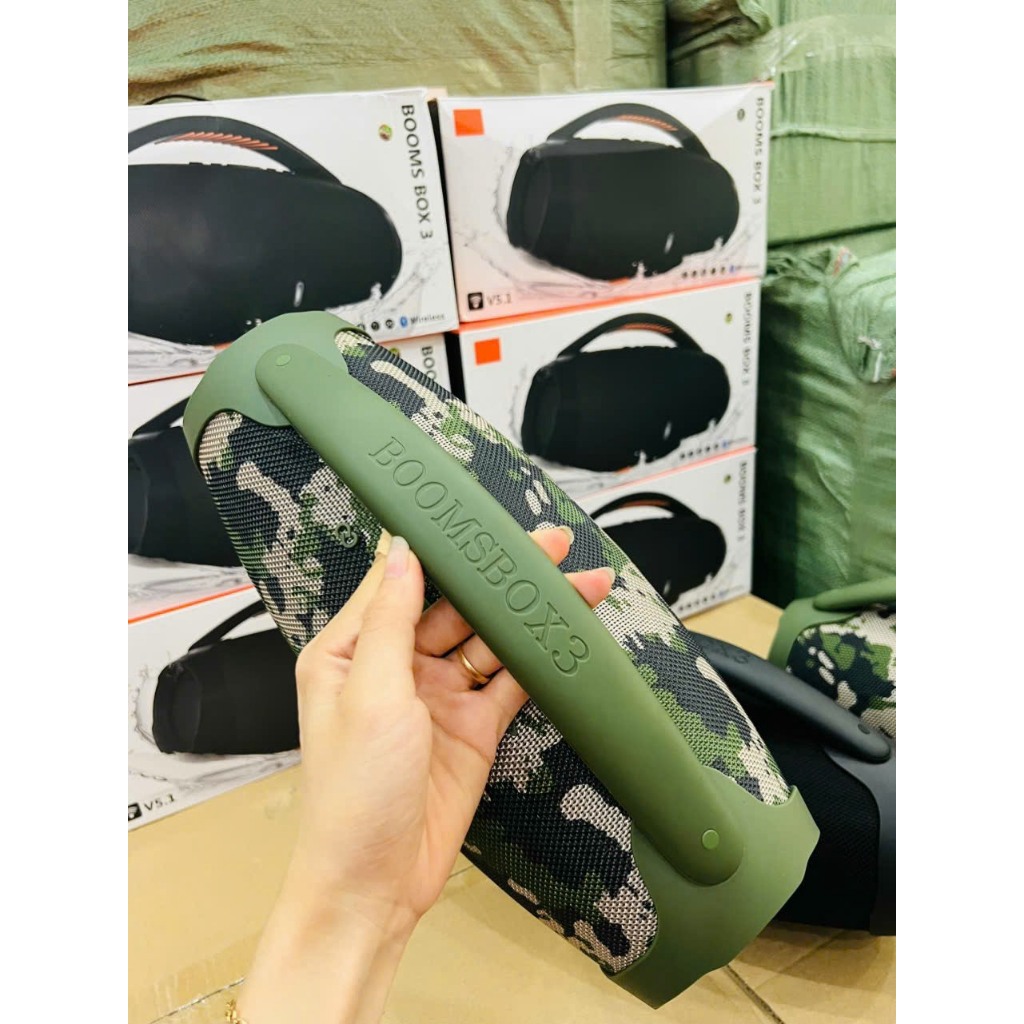 Loa Bluetooth Boombox 3 Bản Lớn Công Suất 60W - Bass Mạnh Âm Thanh Lớn Cực Đỉnh, Thiết Kế Cực Đẹp Bảo Hành 12 Tháng | BigBuy360 - bigbuy360.vn