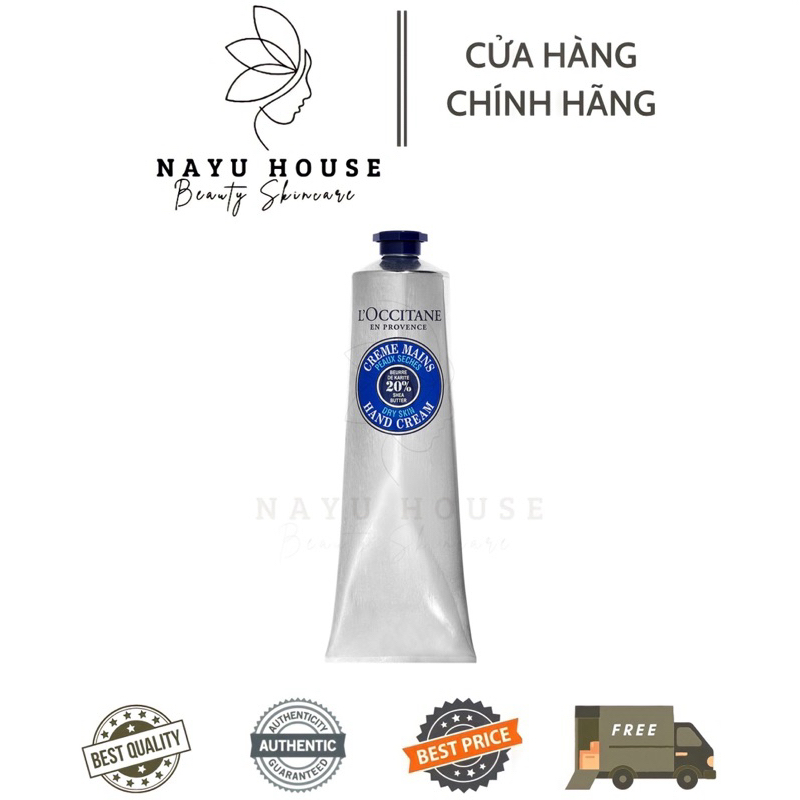 KEM DƯỠNG DA TAY 20% BƠ ĐẬU MỠ L'OCCITANT SHEA BUTTER HAND CREAM