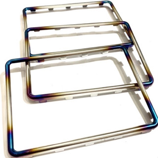  Khung Viền Biển Số Titan Gr5 khò xịn và Carbon Gắn Biển số xe máy 