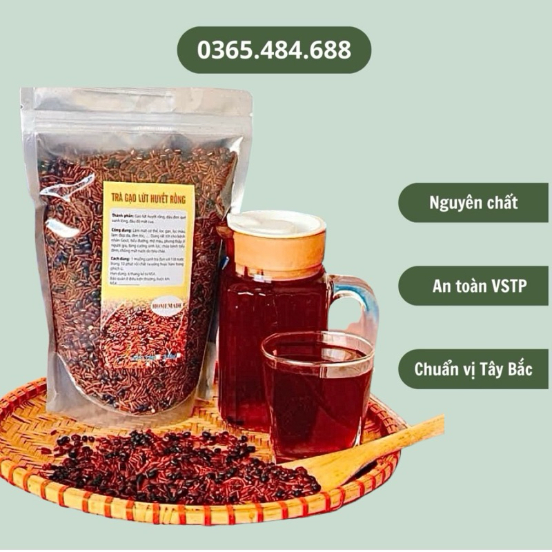 [FreeShip] Trà Đậu Đen Gạo Lứt Lá Dứa Thơm ( Tây Bắc Shop )