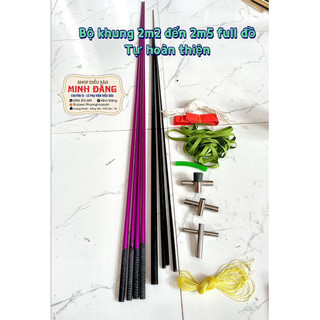 Siêu giảm giá : bộ khung lên diều 2m2 đến 2m5 full đồ