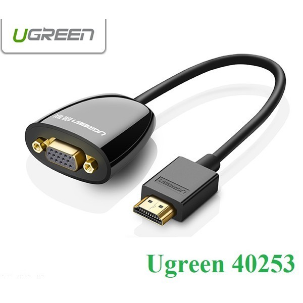 Cáp chuyển đổi HDMI to VGA Ugreen 40253 Chính hãng ..