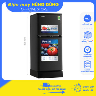 Tủ lạnh funiki 2 cửa 135 lít fr-135cd / fr-135cd .1 , có đóng tuyết - bảo hành 30 tháng