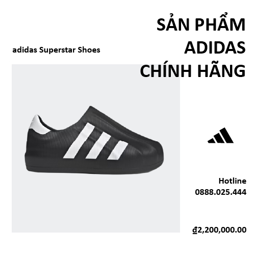 [ CHÍNH HÃNG ] Giày Adidas AdiFOM Superstar ‘Black’ HQ8752 [ FREE SHIP ]