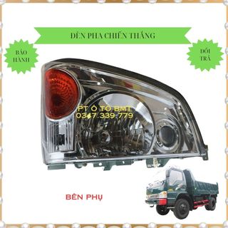 Đèn pha xe tải cho xe ben JAC, Chiến Thắng  5 tấn, xe tải thùng 2.4 tấn đời mới