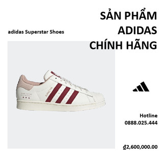 Giày adidas originals x yu nagaba superstar off white burgundy 'ig3853'