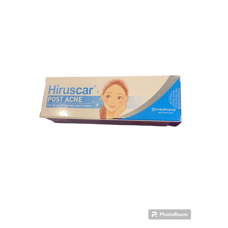 (tuýp 10g) Hiruscar post acne, Gel làm mờ sẹo mụn và thâm mụn
