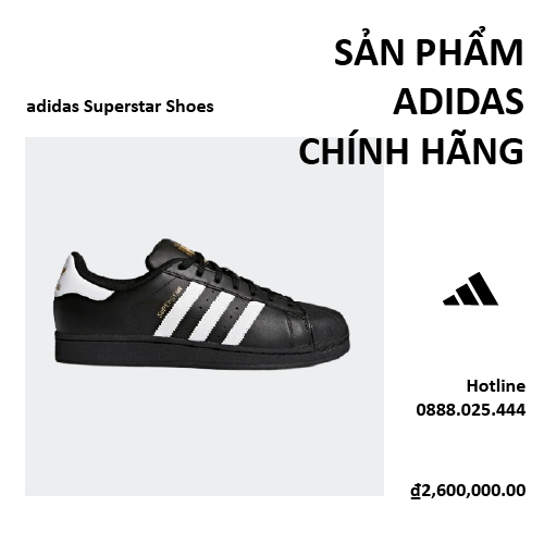 [ CHÍNH HÃNG ] Giày Adidas Superstar 'Black White' B27140 [ FREE SHIP ]