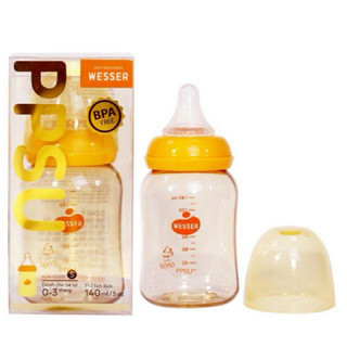 Bình Sữa Wesser Cổ Hẹp Ppsu Bình Sữa Trẻ Em Dung Tích 60ml/140ml/250ml Phiên Bảng Cao Cấp Nhựa Ppsu