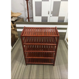 kệ để giày gỗ, kệ dép 5 tầng