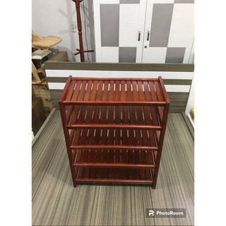 kệ để giày gỗ, kệ dép 5 tầng