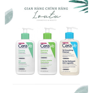 Sữa rửa mặt CERAVE cho da dầu da mụn và nhạy cảm