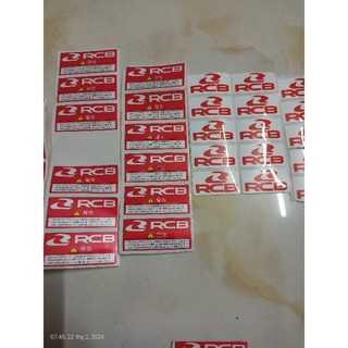 BỘ TEM PHUỘC RCB