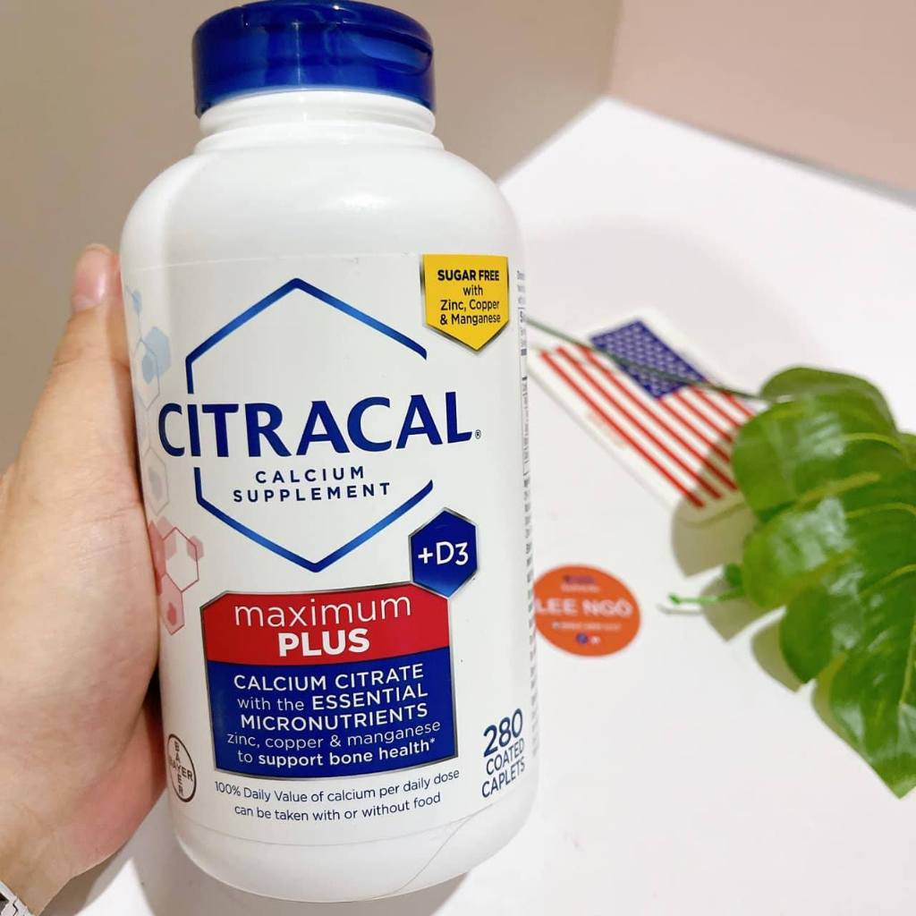 CITRACAL CALCIUM SUPPLEMENT + D3 maximum plus