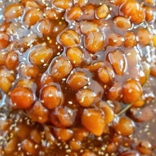 Me hạt dẻo rim thơm hủ 1kg (Đá me hạt mềm kèm đậu phộng )