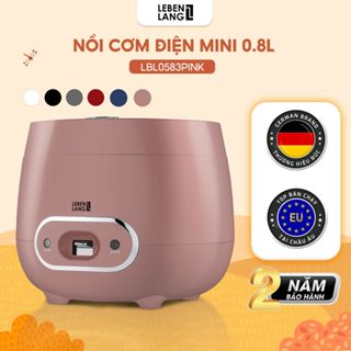 [LEBEN LANG] Nồi Cơm Điện 0.8 Lít - LBL0583 (Thương Hiệu Đức)