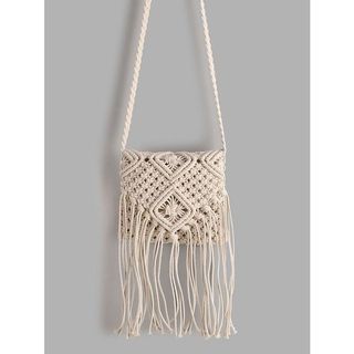 Túi Macrame đi biển siêu xinh phong cách Boho Vintage handmade