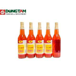 Dấm hồng đỏ chai 630ml ĐT
