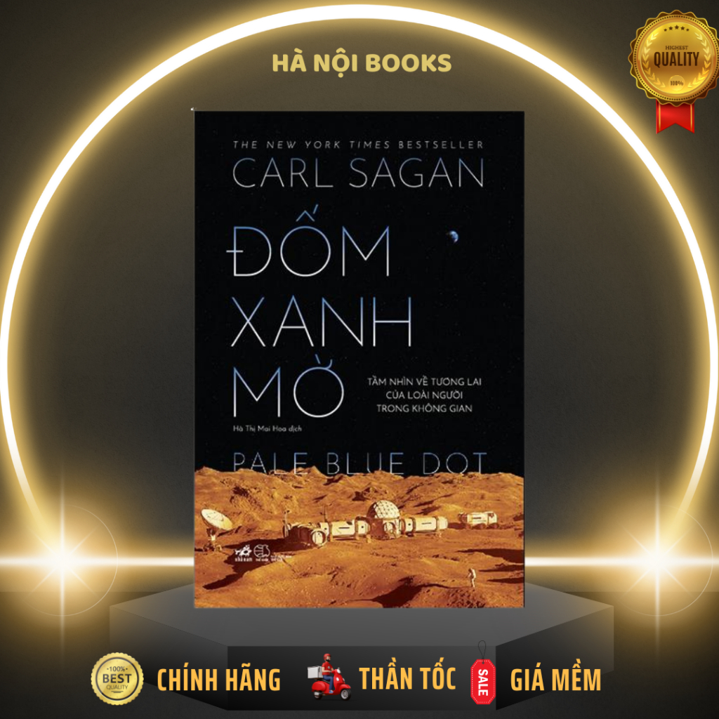 Sách - Đốm xanh mờ (Pale Blue Dot) (Carl Sagan) (Nhã Nam)