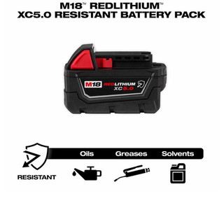 Pin 5.0 milwaukee m18 thế hệ mới với vỏ thế kể mới