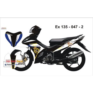 Tem Trùm Exciter 135 CLb Real các mẫu