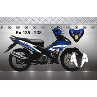 Tem Trùm Exciter 135 CLb Real các mẫu