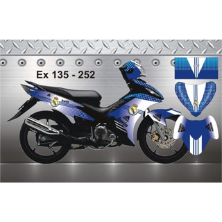 Tem Trùm Exciter 135 CLb Real các mẫu