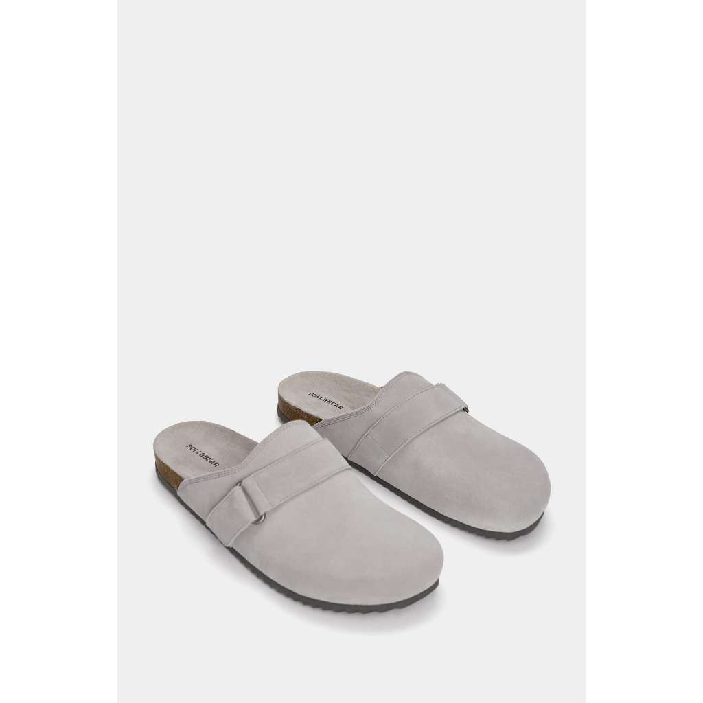 Sục da nam Pull&bear màu grey