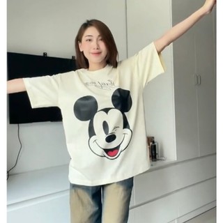 Áo Thun AM MICKEY Nam Nữ Unisex Tay Lỡ Form Rộng