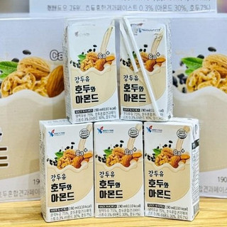 Sữa hạt hạnh nhân, óc chó, đậu đen Hàn Quốc 190ml