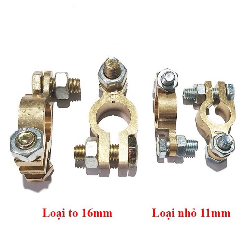 🔎CỌC BÌNH BẰNG ĐỒNG LOẠI LỚN. 40Ah TRỞ LÊN
