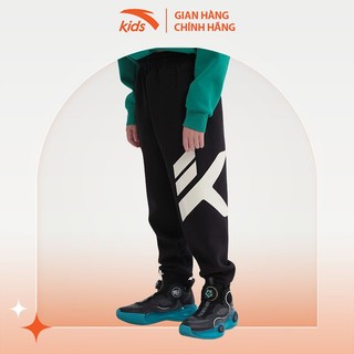 Quần dài thể thao bé trai Anta Kids W352349730 Knit Pants cạp chun phiên bản bóng rổ Klay Thompson Basketball