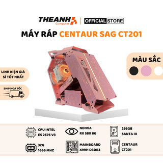 Máy ráp theanh88 mới case centaur sag gaming ct201 special 02x intel xeon e5 2676 v3, 32g, ssd 240g, rx580 8g, psu 550w