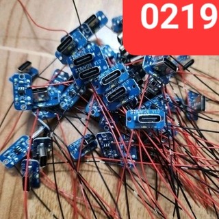 Mạch sạc pin 3.7v /0.5a chân sạc type-c