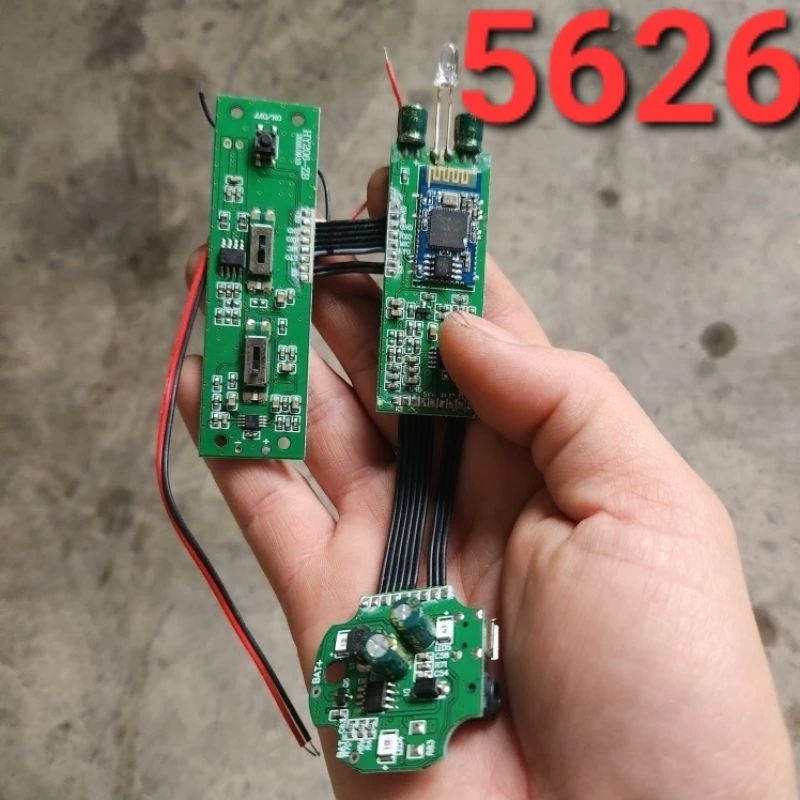 mạch loa bluetooth karaoke 3w