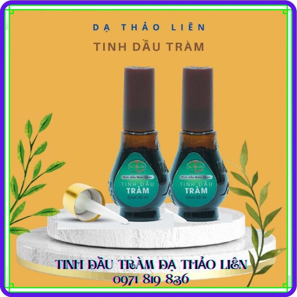 Tinh Dầu Tràm Dạ Thảo Liên 100% Thảo Dược Thiên Nhiên 100% Natural Herbal